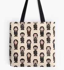 Repeating Musketeers (cream ground) Tote Bag