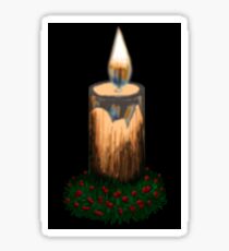 Christmas candle Sticker