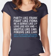 Party Like Frank Women's Fitted Scoop T-Shirt