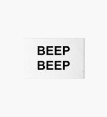 Beep Beep Art Board