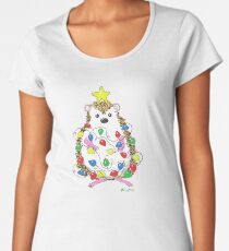 Camiseta premium para mujer Un Adorable Erizo de vacaciones