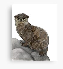 Ottergewirr Metalldruck