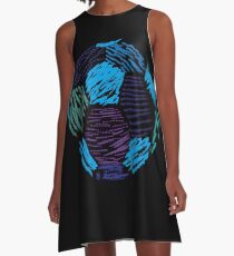Soccer ball A-Line Dress