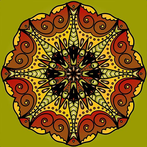 Pattern Mandalas 248 (Style:7)