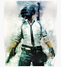 PUBG - Aquarell Das Unbekannte Poster