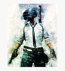 PUBG - Watercolor Painting The Unknown Photographic Print