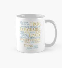 Whatever Things Are True Classic Mug