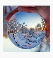 Crystal Path Sunrise Photographic Print