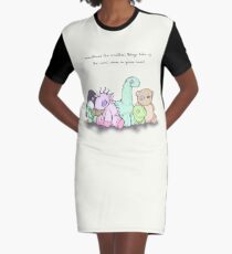 Plushie Toys Graphic T-Shirt Dress