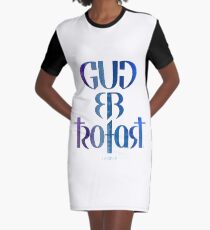 Gud er trofast Graphic T-Shirt Dress