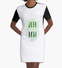 Alt er mulig for den som tror Graphic T-Shirt Dress