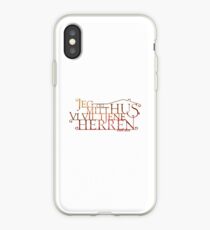 Jeg og mitt hus iPhone Case