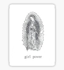 Girl Power Virgin Of Guadelupe Sticker