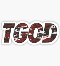 TGODredcamo Sticker