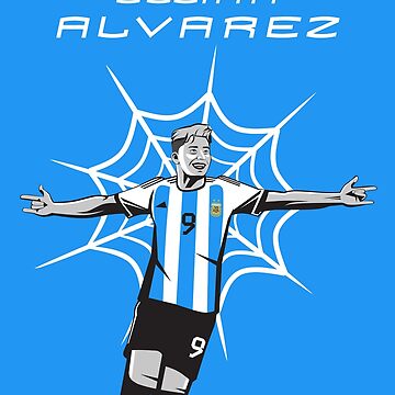 Molina #26 ARG Blue White 22 Football Jersey Sticker for Sale by  Millustgfx