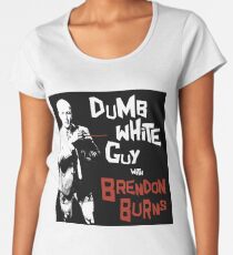 Dumb White Guy Show Logo Women's Premium T-Shirt