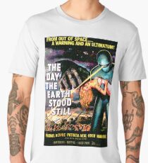 Science Fiction Movie RETRO The Day the Earth Stood Still Men's Premium T-Shirt