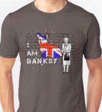 I am Banksy Slim Fit T-Shirt