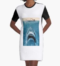 Jaws Graphic T-Shirt Dress