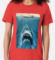 Camiseta de tejido mixto Mandíbulas