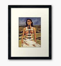 The Broken Column Framed Print