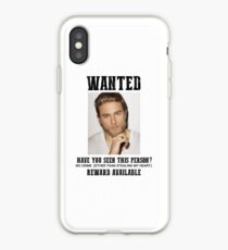 wanted: charlie hunnam iPhone Case