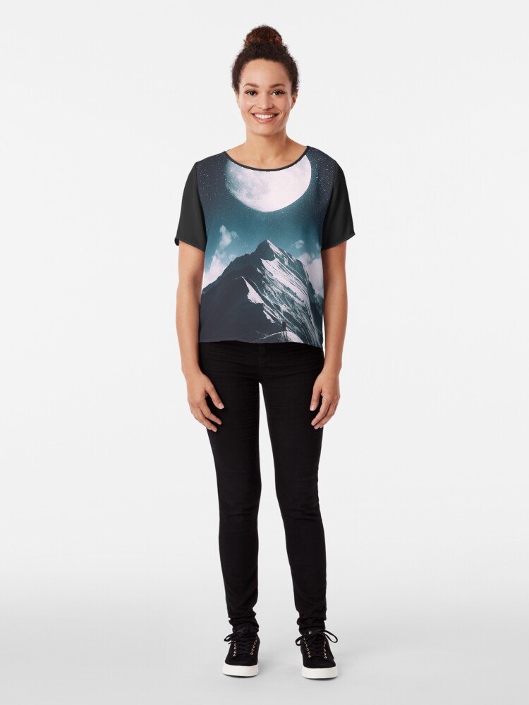 Alternate view of New Moon Chiffon Top