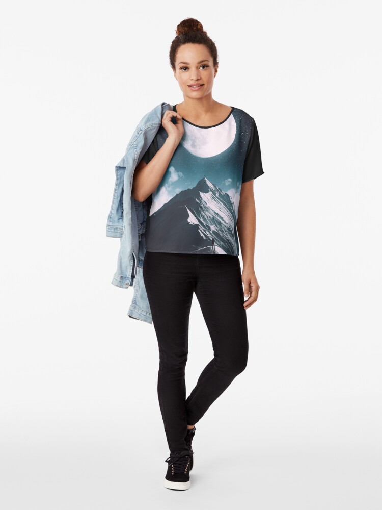 Alternate view of New Moon Chiffon Top