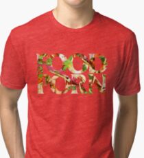 FOOD PORN Tri-blend T-Shirt