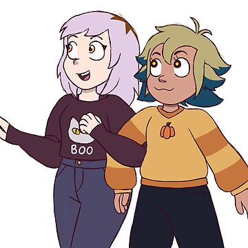 "The Owl House Vee and Amity Big Sister Vibes" Sticker for Sale by