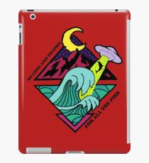 SO LANG UND DANK FÜR ALLE FISCHE iPad-Hülle & Klebefolie