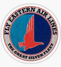 Eastern Airlines Great Silver fleet Sticker