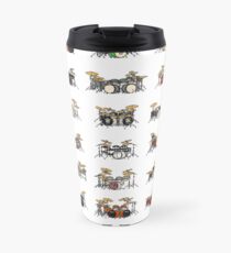 35 Pixel Drum Sets Travel Mug