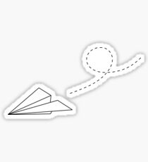 Papierflieger Sticker