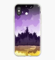 nonbinary pride forest iPhone Case