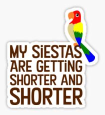 Tiki Room Siestas Sticker