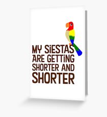 Tiki Room Siestas Greeting Card
