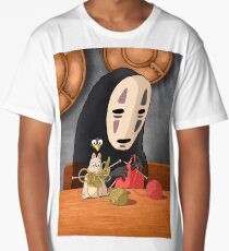 Spirited Away - Boh and No Face Knitting Long T-Shirt