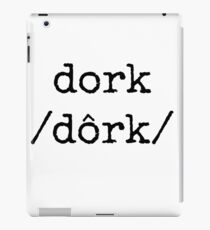 Dork iPad Case/Skin