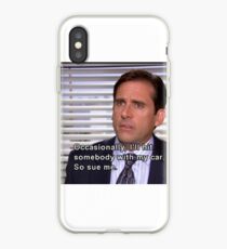 The Office Quote- Michaels Flaws iPhone Case