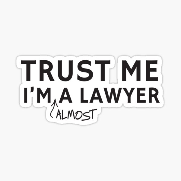 Lawyer Stickers | Redbubble