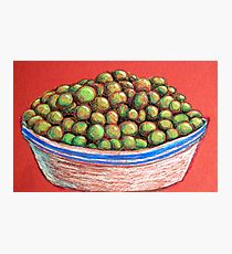 Peas Photographic Print