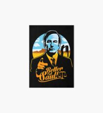 Saul Goodman Galeriedruck