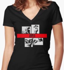 1, 2, 3 Let's go! Women's Fitted V-Neck T-Shirt