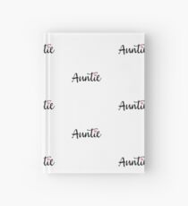 Cuaderno de tapa dura Auntie Shirt Mejor tía Vibes Ever sobrina sobrina regalo