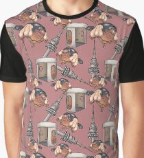 Canberra: Australia's Capital Territory - Mauve Graphic T-Shirt