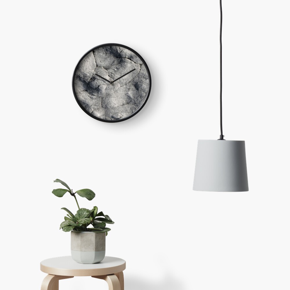 Rock Face Style Clock
