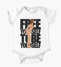 Free Yourself Tentative Woman One Piece - Short Sleeve