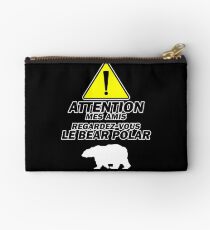 "Le Bear Polar"- Cabin Pressure Studio Pouch