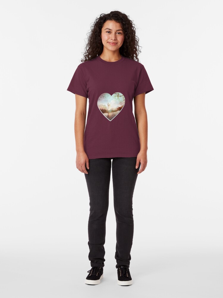 Alternate view of Porcelain skies Classic T-Shirt